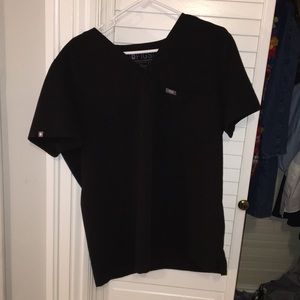 Black XL FIGS scrub top